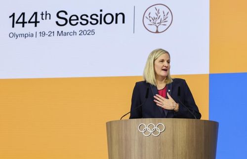 国际奥委会首位女性主席正式上任